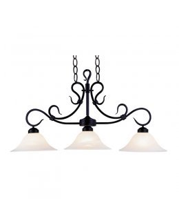 Elk  247-BK  Buckingham Linear Island Pendant 